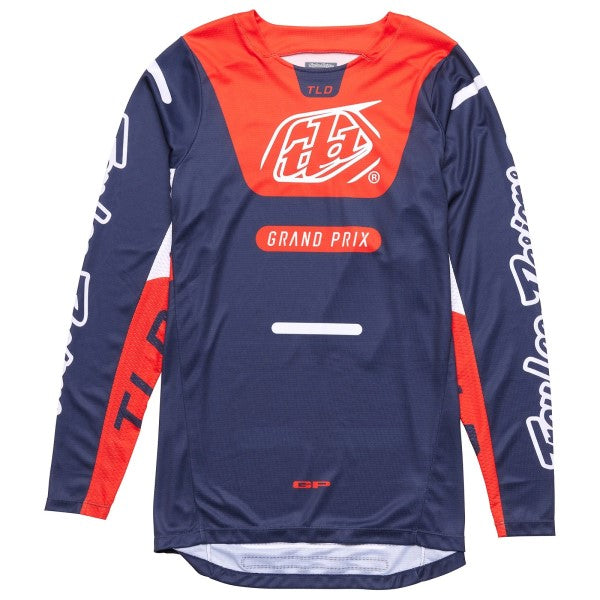 Chandail de Motocross GP Pro Blends| Orange et marine, le côté face