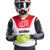 Chandail de Motocross GP Pro Blends| Blanc et rouge glo le côté face