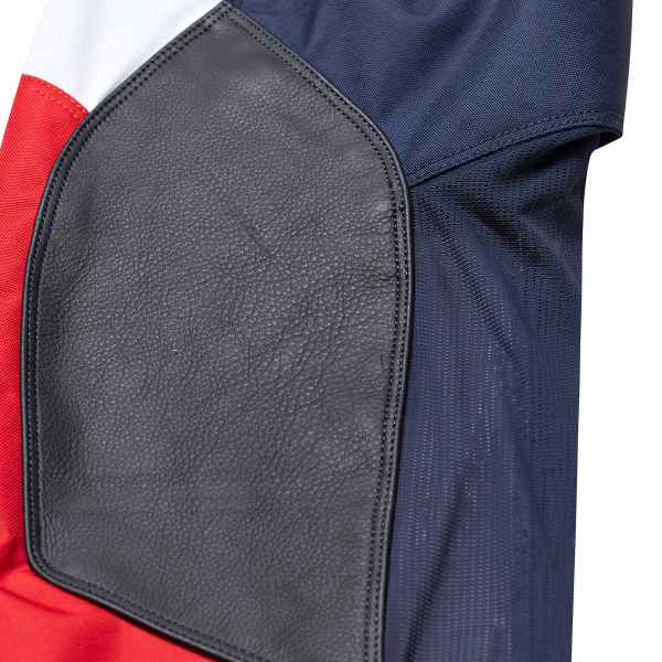 Pantalon de Motocross GP Pro Blends Junior Troy Lee Designs Bleu/Rouge Genou