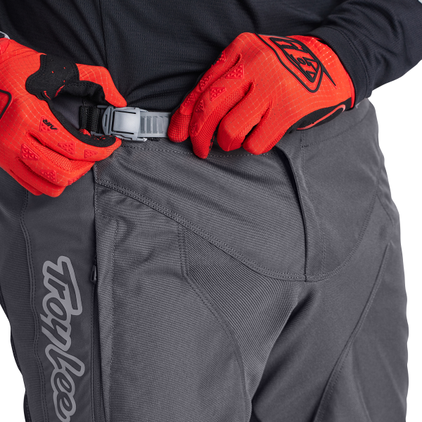 Pantalon de Motocross TLD GP Pro Mono Charbon Ceinture