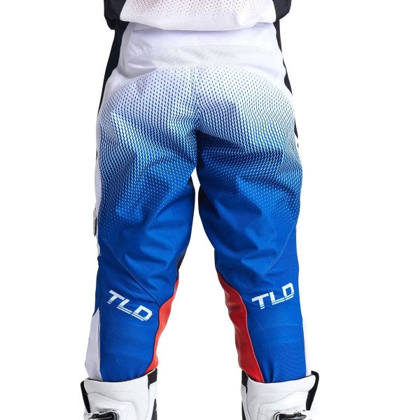 Pantalon de Motocross GP  Icon \ bleu et noir, le côté arrière 