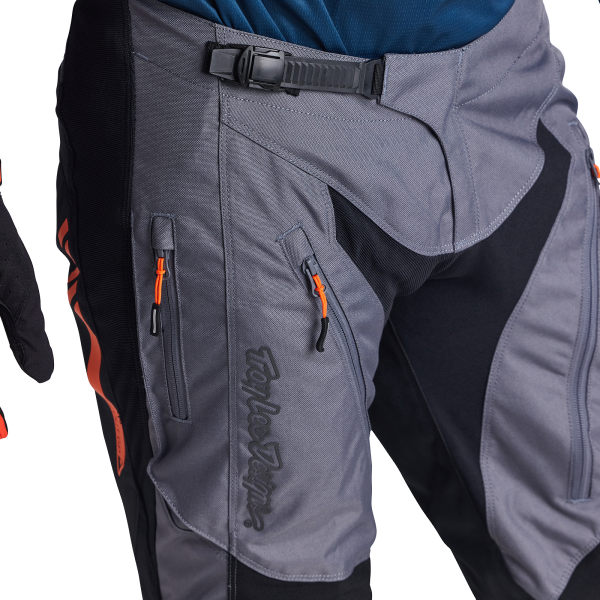 Pantalon de Motocross TLD Scout GP Solid Gris Modèle Profile