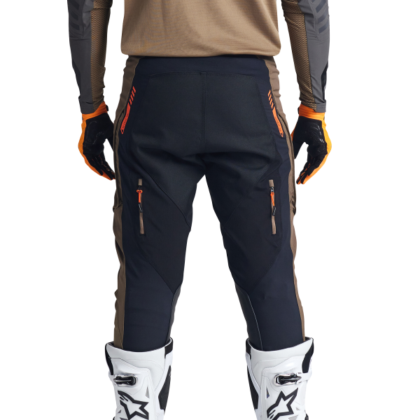 Pantalon de Motocross TLD Scout SE Brun Modèle Arrière