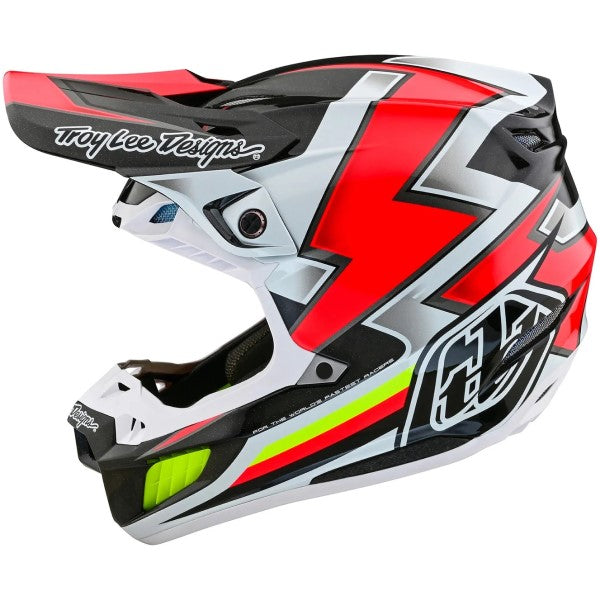 Casque de Motocross SE5 Carbon Ever Noir/Multicolore de droite