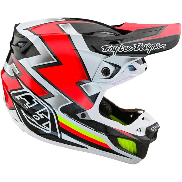 Casque de Motocross SE5 Carbon Ever Noir/Multicolore de gauche