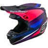 Casque de Motocross SE5 Composite Reverb Mips Noir/Mauve incliné de droite