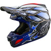 Casque de Motocross SE5 Composite Wings Noir/Multicolore incliné de droite