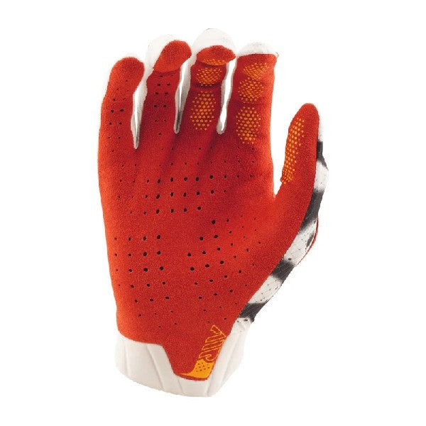 Gants de Motocross Membrane  Blanc/Rouge, Paume