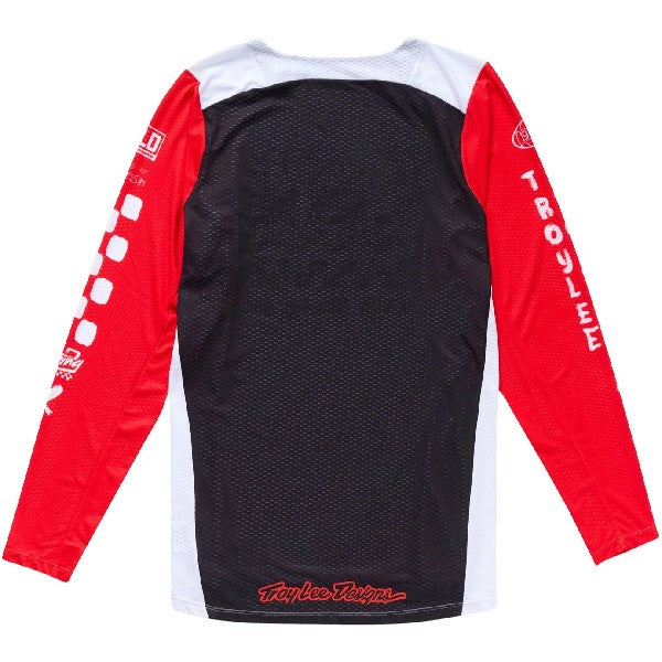Chandail de Motocross GP Pro Air LS Standard blanc rouge