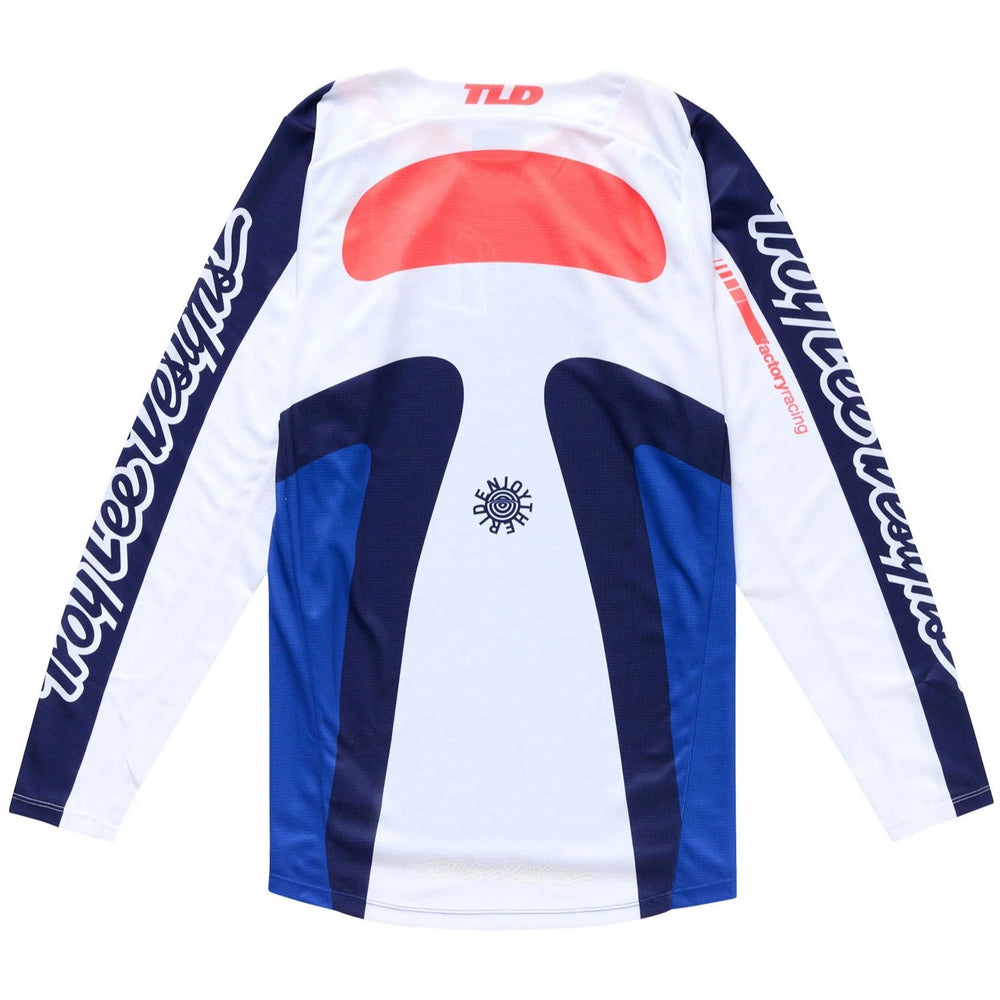 Chandail de Motocross GP Pro LS Frames bleu arrière 