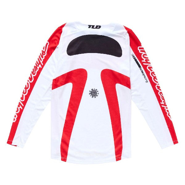 Chandail de Motocross GP Pro LS Frames blanc arrière