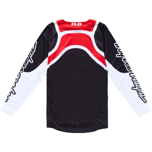 Chandail de Motocross GP Pro LS Swerve noir de dos