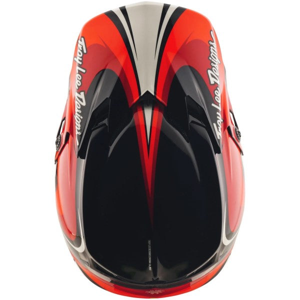 Casque de Motocross GP Pro Crossover MIPS Gris/Rouge au-dessus