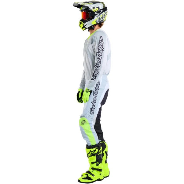 Pantalon de Motocross GP Pro Frames Gris/Jaune essayage de droite
