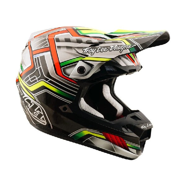 Casque de Motocross SE5 Composite W/Mips Lowrider Gris, côté droit
