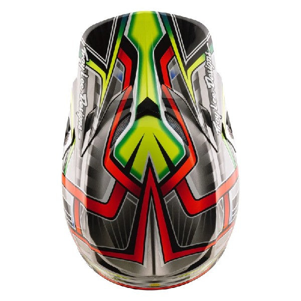 Casque de Motocross SE5 Composite W/Mips Lowrider Gris, Dessus