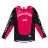 Chandail de Motocross SE Pro Roam  Troy Lee Designs Noir/Rouge, de face