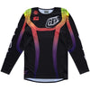 Chandail de Motocross SE Pro Stripes Junior Noir/Multicolore de face