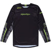 Chandail de Motocross Scout GP Pro Slab Noir/Gris de face