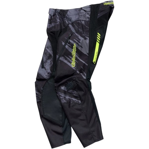 Pantalon de Motocross Scout GP Pro Slab Noir/Gris incliné de droite