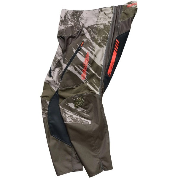 Pantalon de Motocross Scout GP Pro Slab Brun/Orange incliné de droite