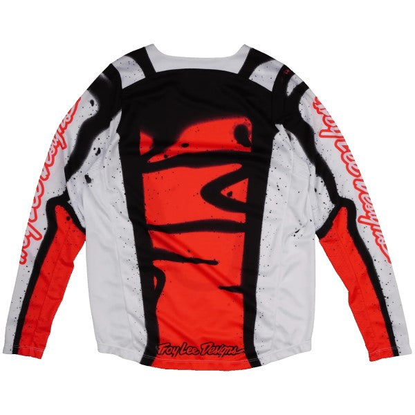 Chandail de Motocross GP Pro Membrane Junior Blanc/Rouge de dos