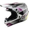 Casque de Motocross GP Pro Segment MIPS Noir/Jaune incliné de droite