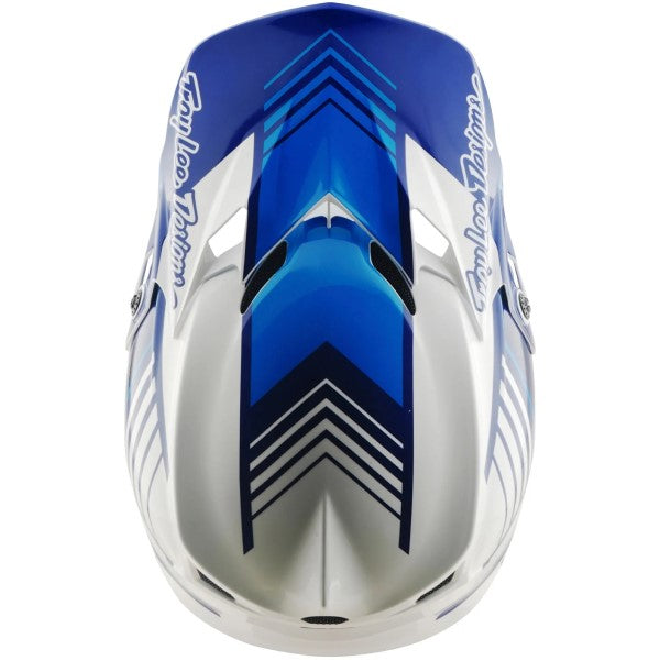 Casque de Motocross GP Pro Segment MIPS Bleu/Orange au-dessus