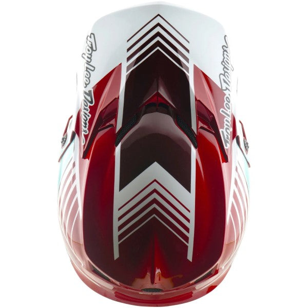 Casque de Motocross GP Pro Segment MIPS Rouge/Bleu au-dessus