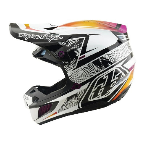 Casque de Motocross SE5 Composite Lined up Noir, côté gauche