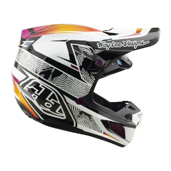 Casque de Motocross SE5 Composite Lined up Noir, côté droit