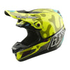 Casque de Motocross SE5 Composite Myth Jaune Fluo, côté gauche