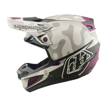 Casque de Motocross SE5 Composite Myth Gris clair, côté gauche