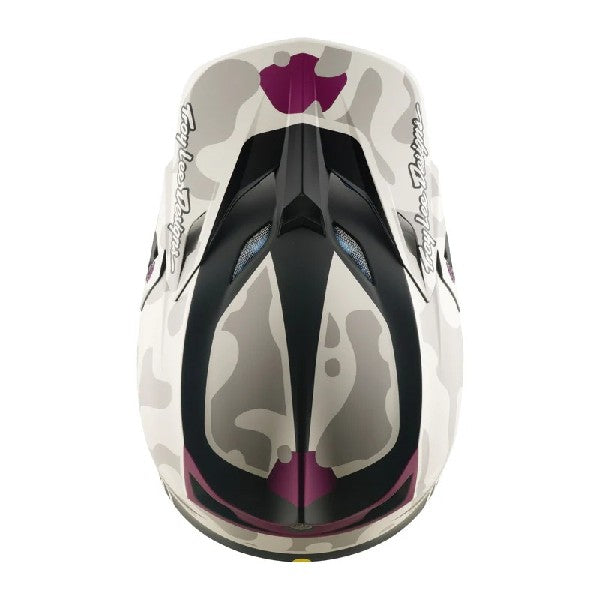 Casque de Motocross SE5 Composite Myth Gris clair, Dessus