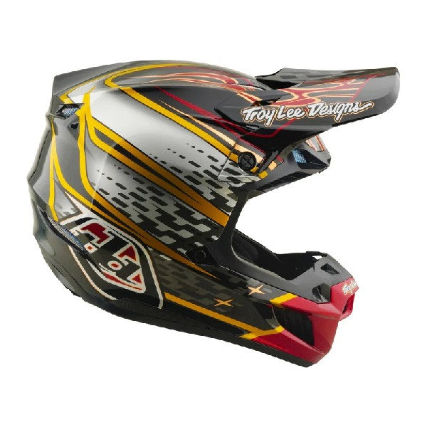 Casque de Motocross SE5 Composite Wings Noir, côté droit