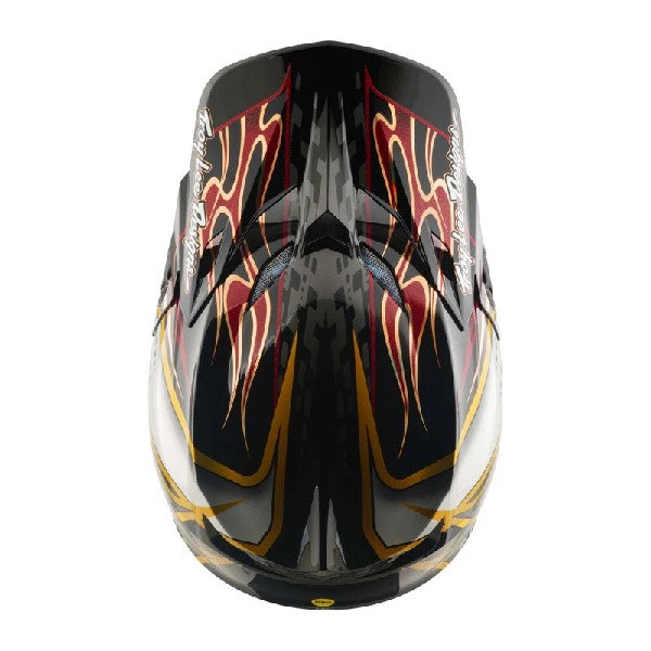 Casque de Motocross SE5 Composite Wings Noir, Dessus
