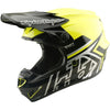 Casque de Motocross GP Pro Mono MIPS Junior Troy Lee Designs haute-visibilité/noir, de 3/4