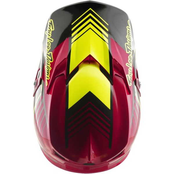 Casque de Motocross GP Pro Segment MIPS Junior Noir/Fushia au-dessus