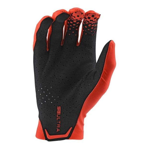 Gants de Motocross SE Ultra Solid Troy Lee Design orange, paume
