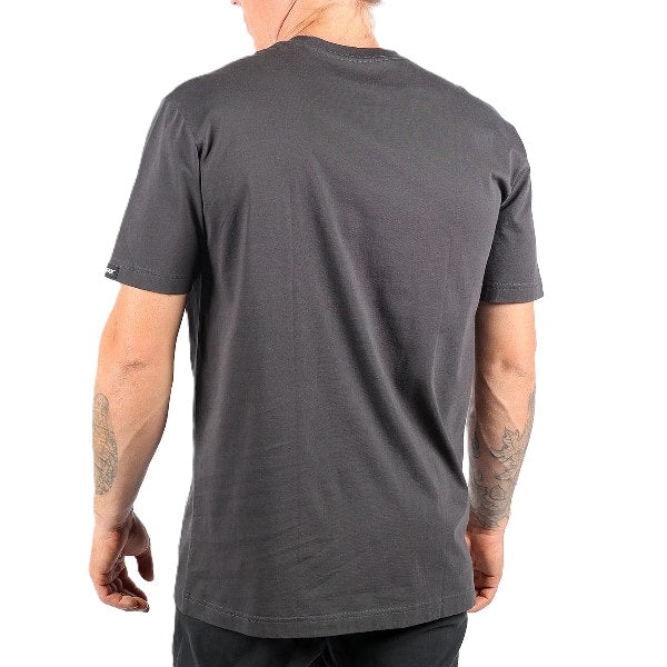 T-Shirt Tasker/fasthouse/noir/gris de dos