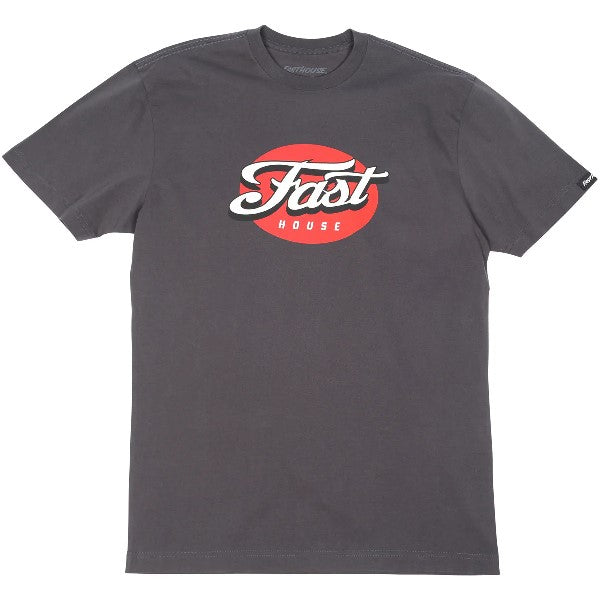 T-Shirt Tasker/fasthouse/noir/gris de face