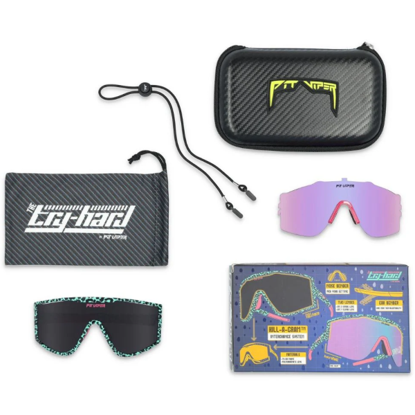 Lunettes de Soleil Pit Viper The Try-Hard THE MARISSA'S NAILS Kit