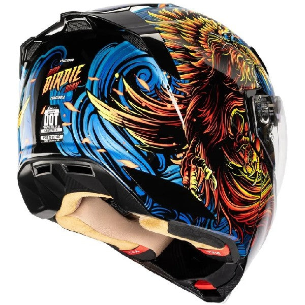 Casque Modulaire de Moto Threshold Burn Birdie Burn
