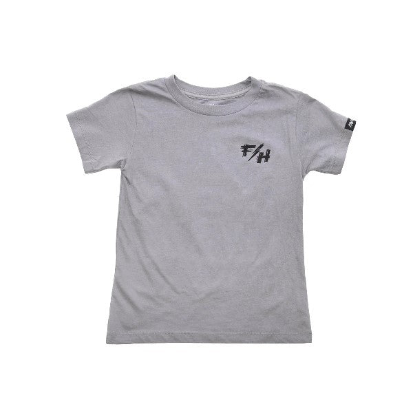 T-Shirt Fray Enfant/Fasthouse/gris de face