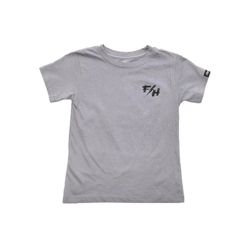 T-Shirt Fray Enfant/Fasthouse/gris de face