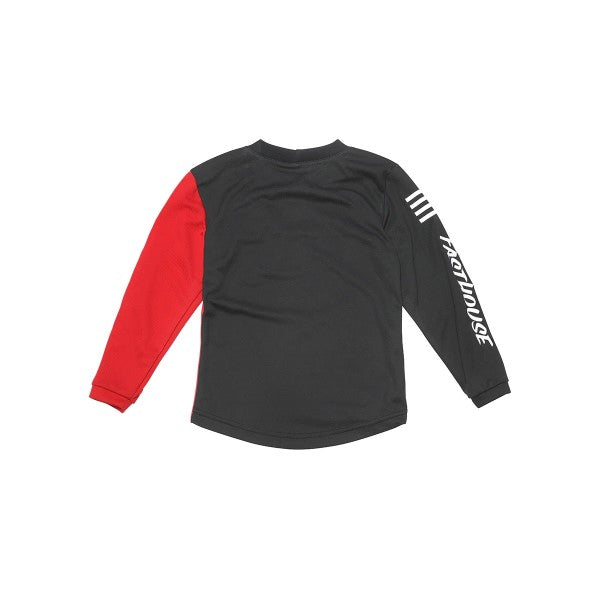Chandail de Motocross Akin Enfant Rouge/Noir, Dos