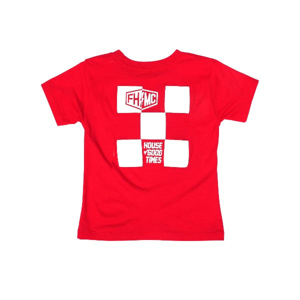 T-Shirt Gibson Enfant/Fasthouse/rouge de dos