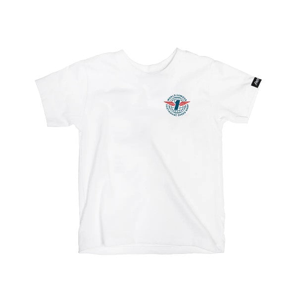 T-Shirt Renown Enfant/Fasthouse/blanc de face