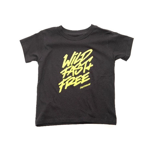 T-Shirt WFF Enfant/Fasthouse/noir de face