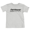 T-Shirt Emblem Bébé/Fasthouse/gris, de face